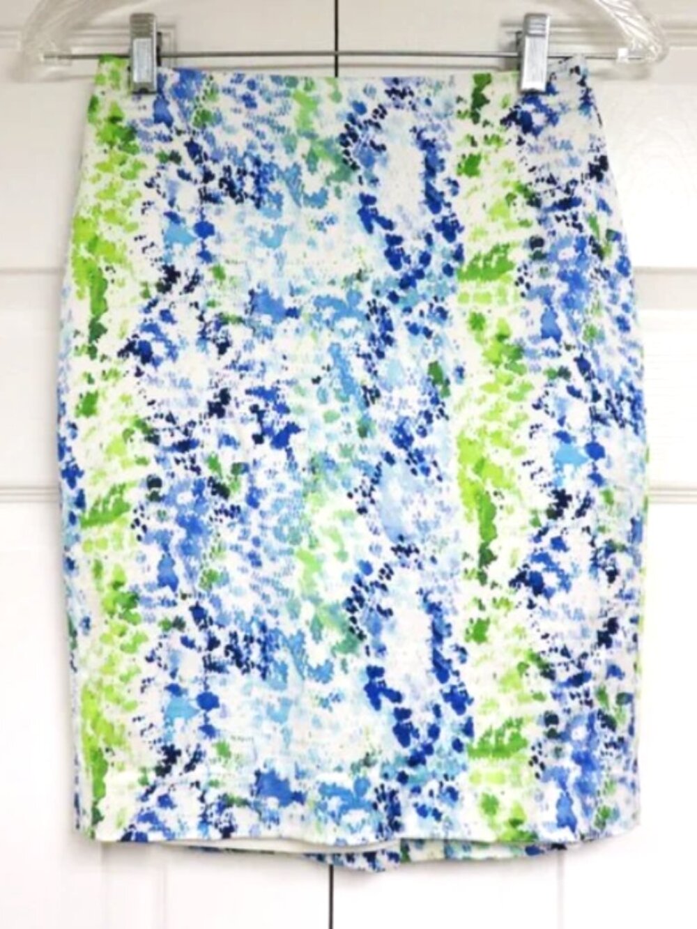 Ann Taylor Size 00P Cotton Sateen Pencil Skirt